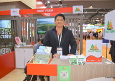 Victor Quillay from Fruit Farm in Peru are growers and packers of avocado and mandarins.